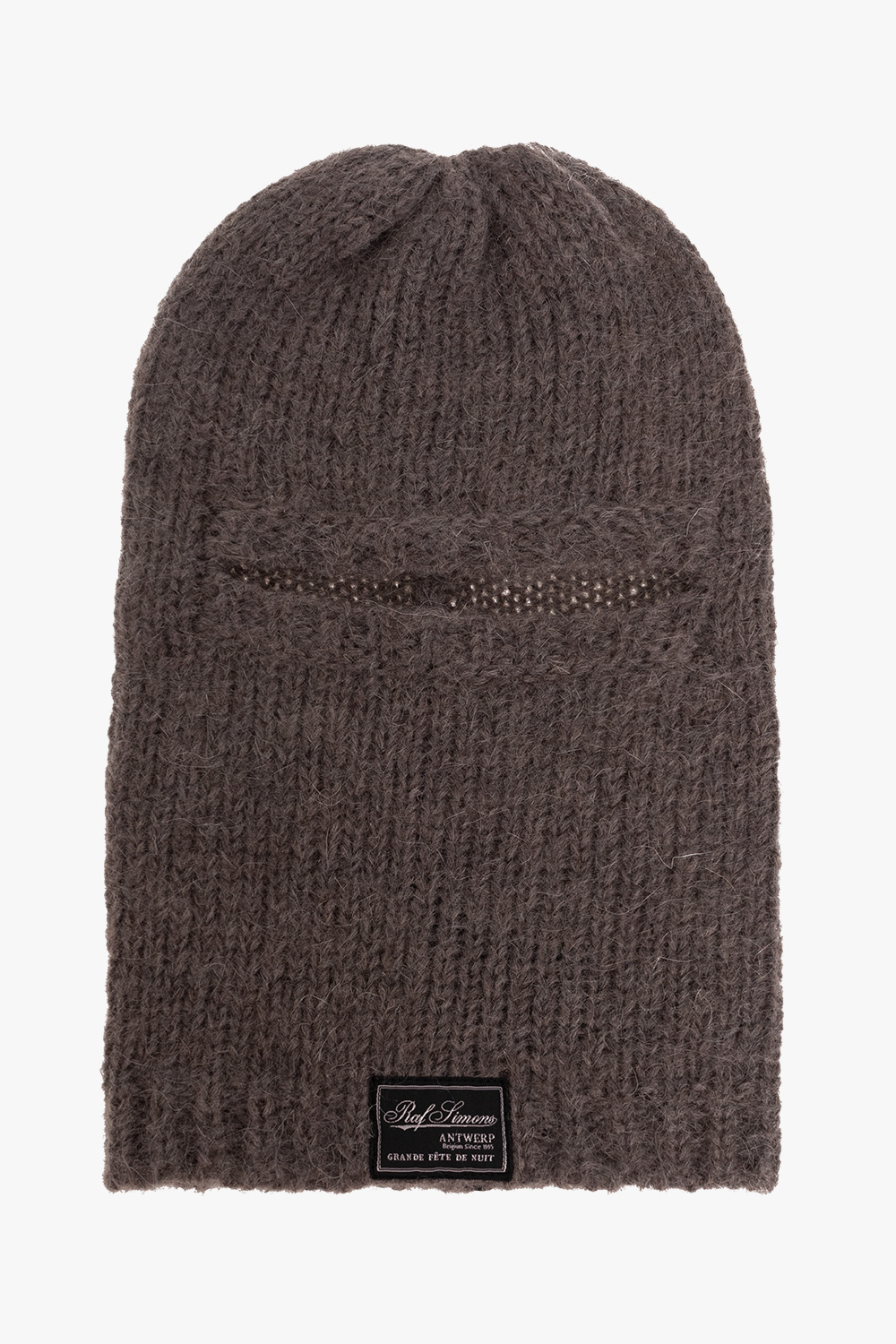 帽子 23 s/s RAFSIMONS HAT Small Leather Patch Hat in Black – SVRN